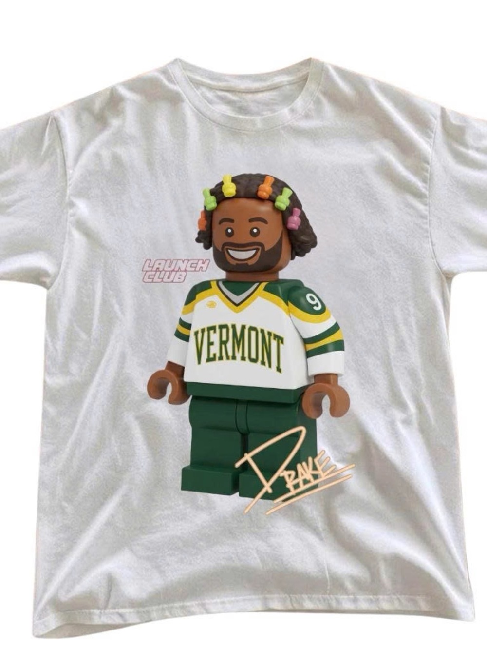 Gildan Shirt Vermont White Graphic Tee
